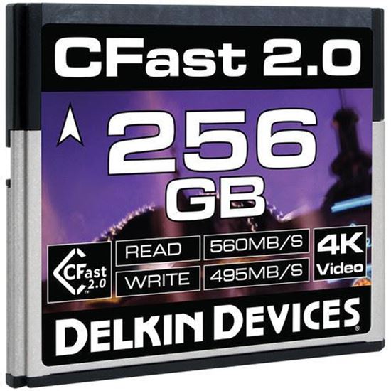 Picture of Delkin Devices 256GB Cinema CFast 2.0 Memory Card