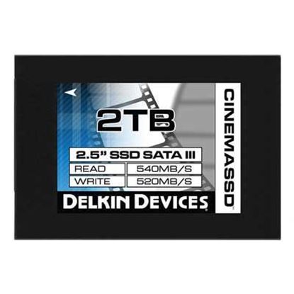 Picture of Delkin Devices 2TB (560MB/Sec) 2.5 Inch Cinema SSD Drive