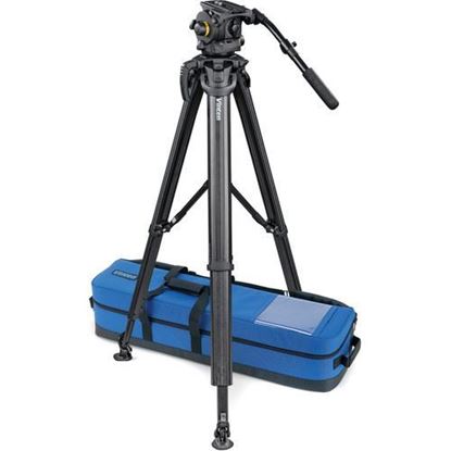 Picture of Vinten Vision 100 System with flowtech 100 Legs, Mid-Level Spreader & Case