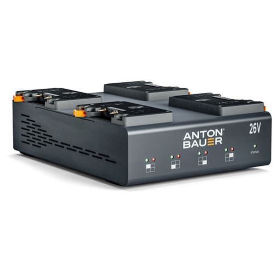 Picture of Anton Bauer Dionic 26V LP4 Quad Gold Mount Plus Charger