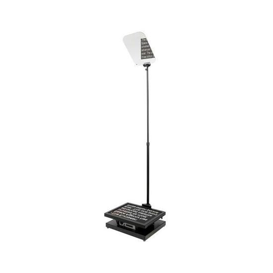 Picture of Autocue/QTV Manual Conference Stand with Glass & Master Series 20" SDI Monitor