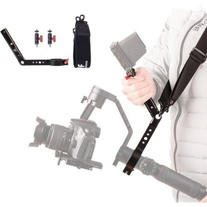 Picture of DigitalFoto Solution Limited Terminator Handle with Accessory Threads for Crane 2 Gimbal
